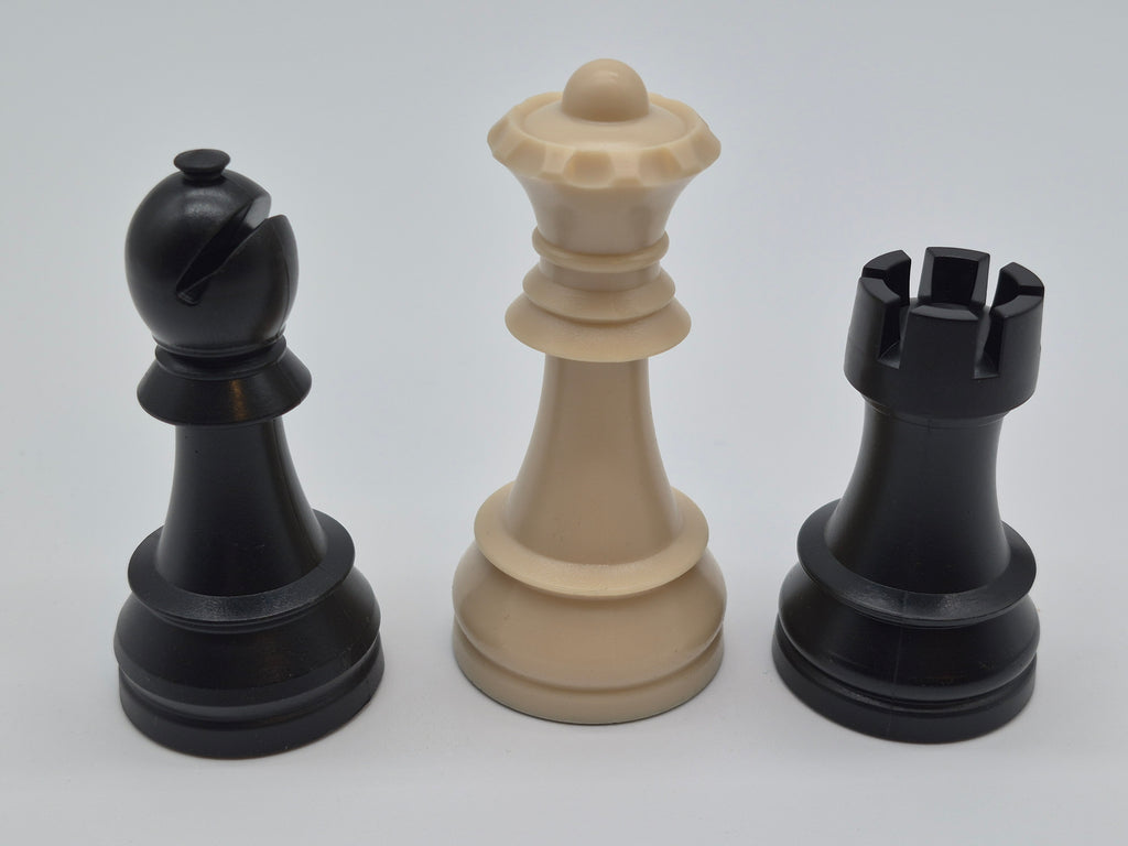 Tournament Triple Weighted Chess Pieces
