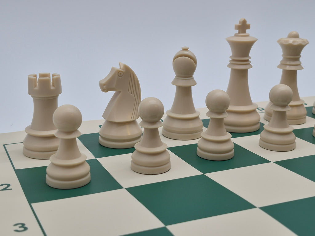 Tournament Triple Weighted Chess Pieces