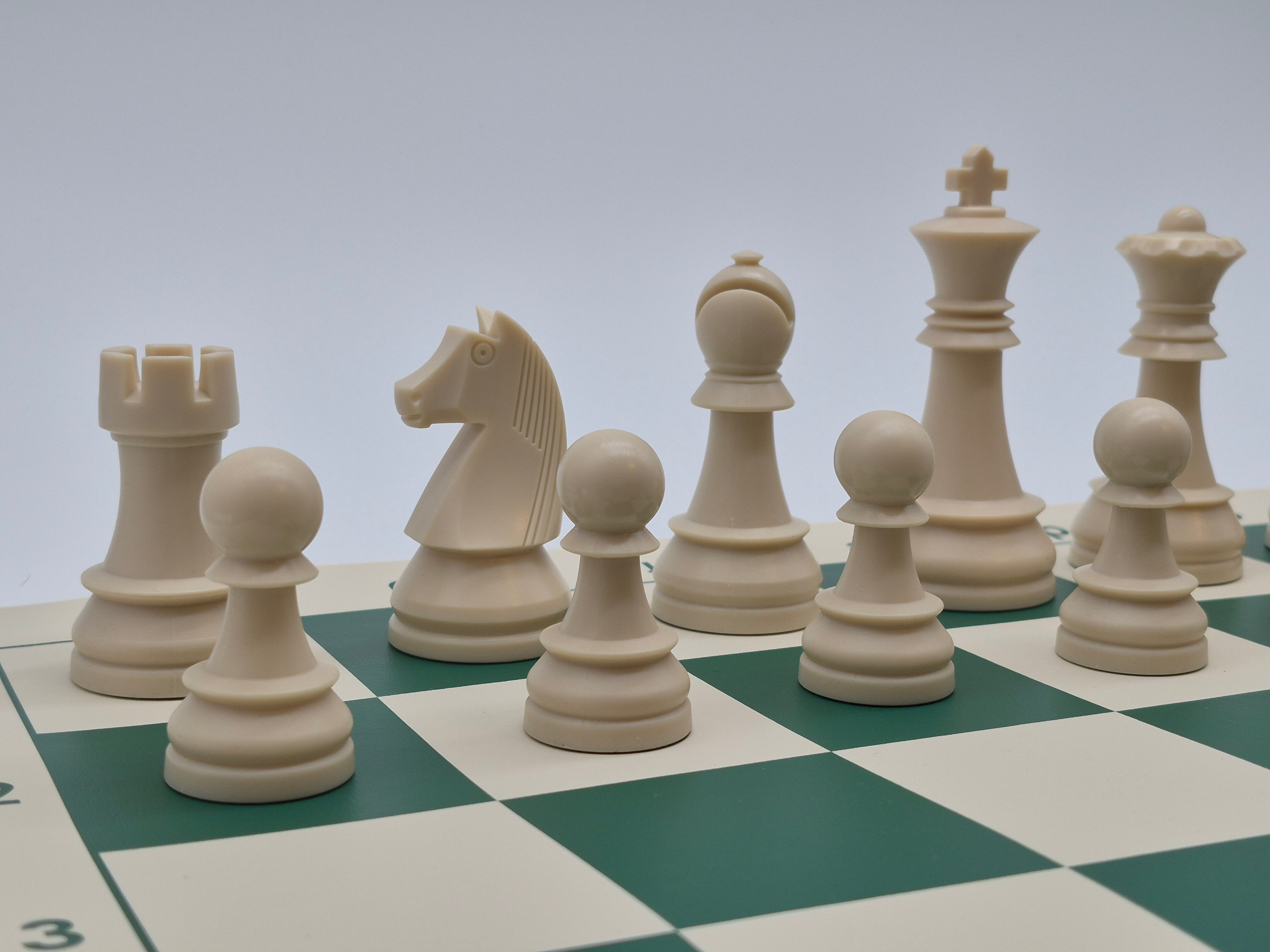 Tournament Triple Weighted Chess Pieces