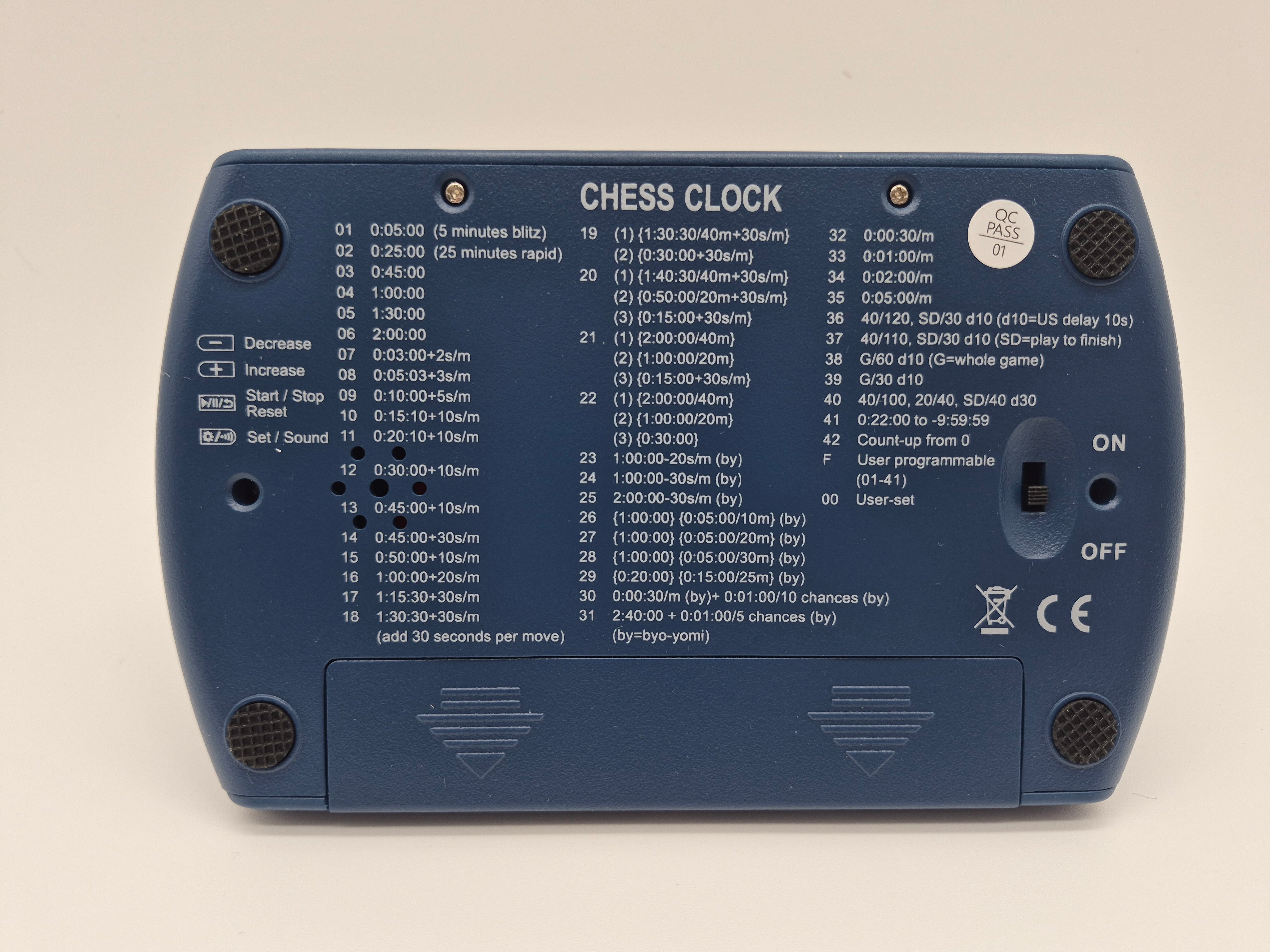 Chess Clock PS-1688