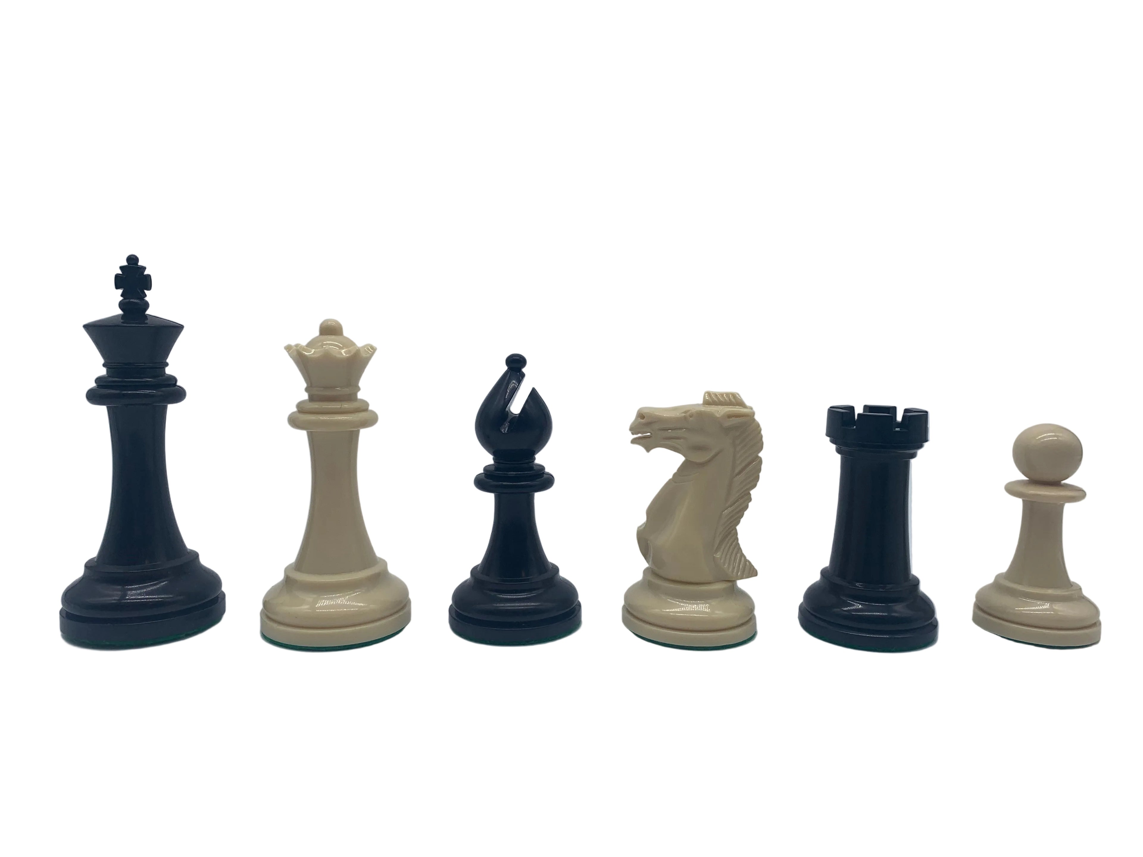 Segmented Horsehair Chess Pieces