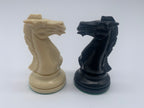 Segmented Horsehair Chess Pieces