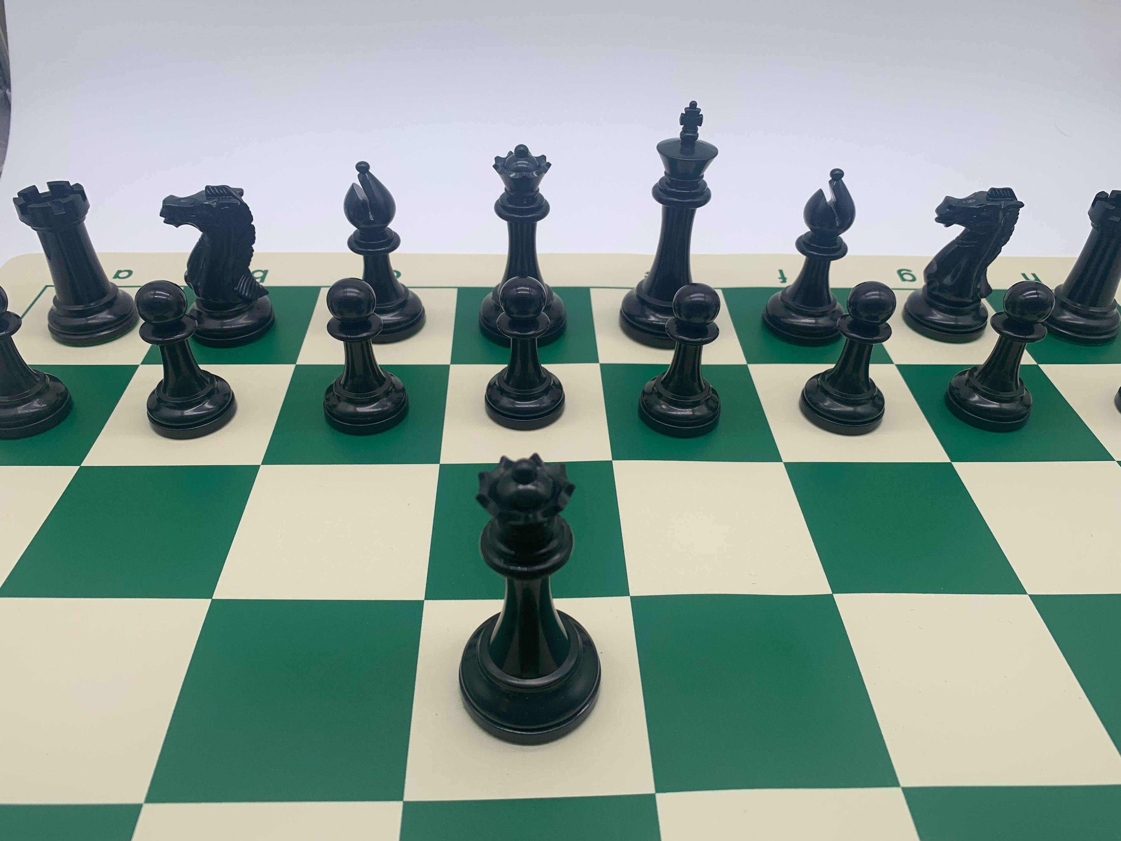 Segmented Horsehair Chess Pieces