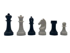 White German Knight Chess Pieces