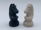 White German Knight Chess Pieces